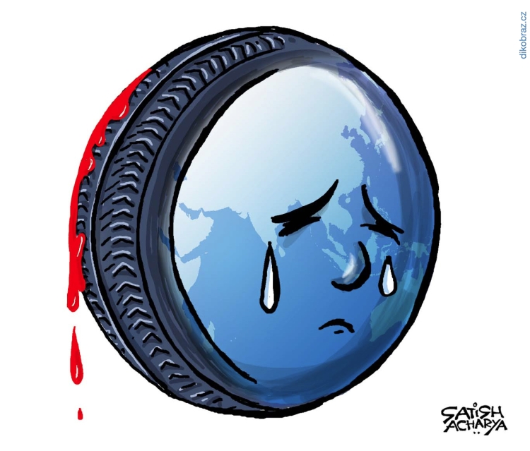 Satish Acharya vtipy č.3771 - Teroristický útok v Nice