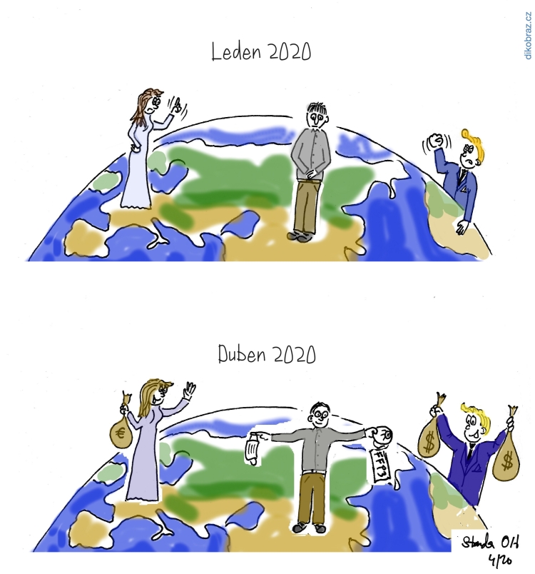 Standa Olt vtipy č.8349 - Politický boj během koronaviru