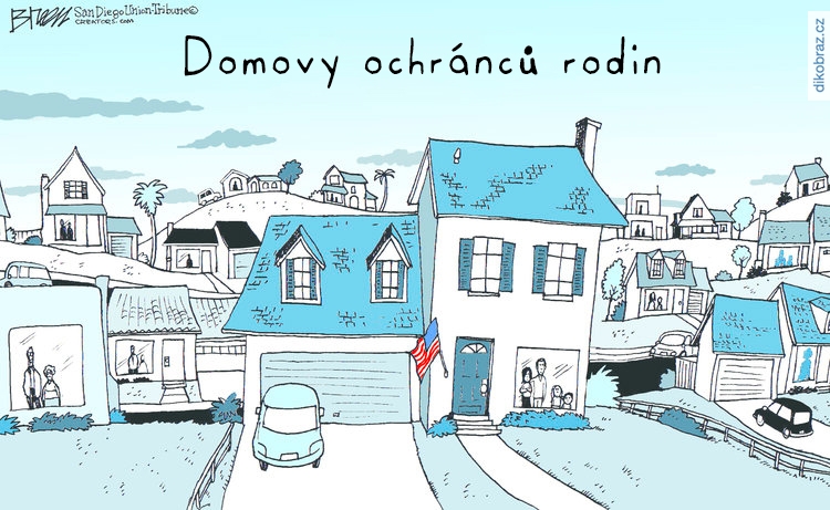 Steve Breen vtipy č. - Karanténa v boji s Koronavirem