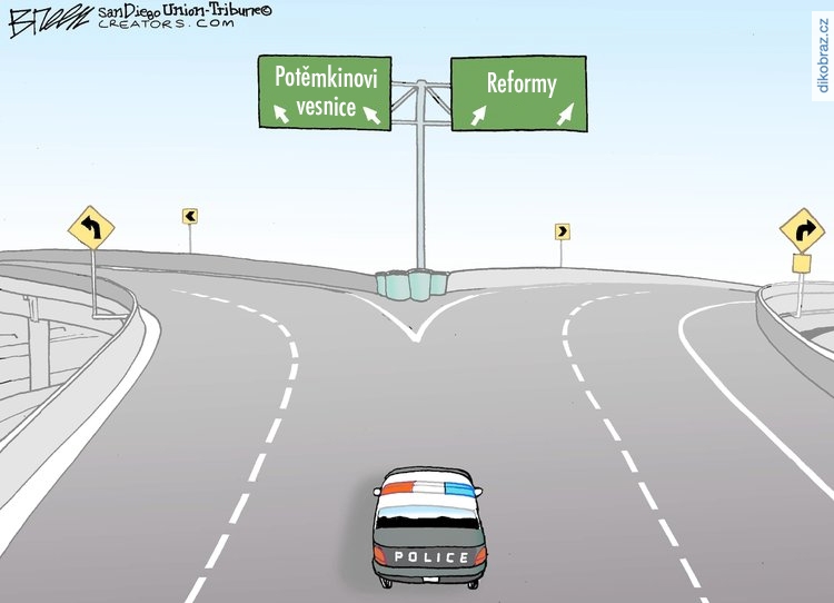 Steve Breen vtipy č.9100 - Veřejné mínění o policii