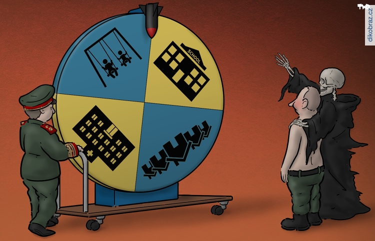 Tjeerd Royaards vtipy č.57458 - Ruská invaze na Ukrajinu