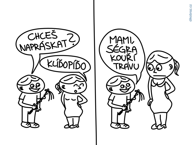 Toníkovy Čmáranice vtipy č.12367 -