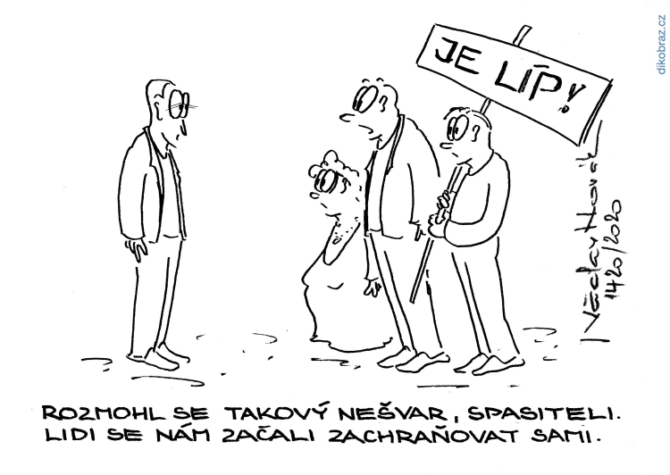 Václav Novák vtipy č.8017 - Koronavirus