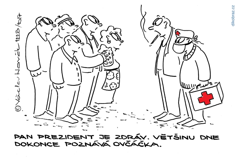 Václav Novák vtipy č. - Prezidentské volby 2018