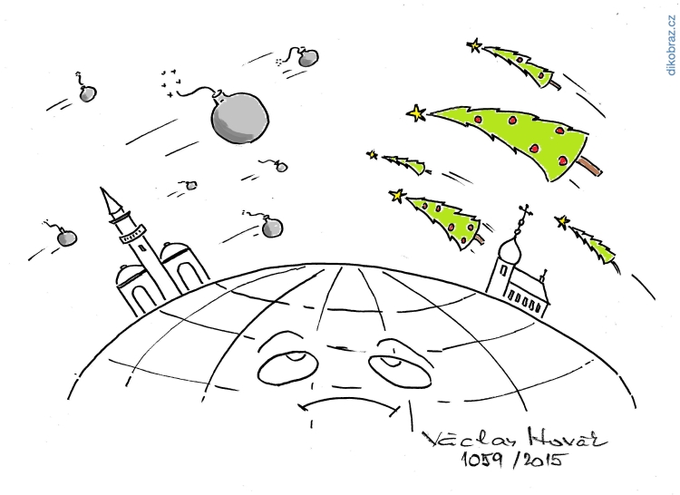 Václav Novák vtipy č.4369 - Vánoce 2016