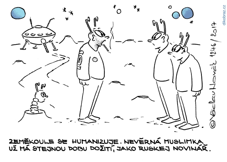 Václav Novák vtipy č. - Domácí politika 2017