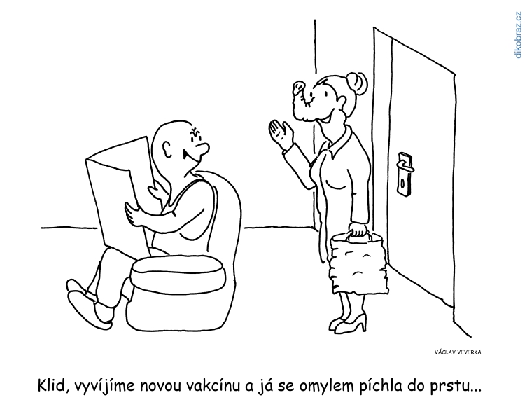 Václav Veverka vtipy č.7989 - Koronavirus