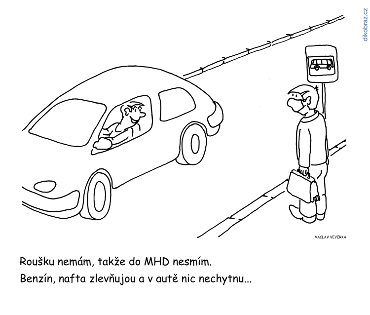 Václav Veverka vtipy č.8005 - Koronavirus