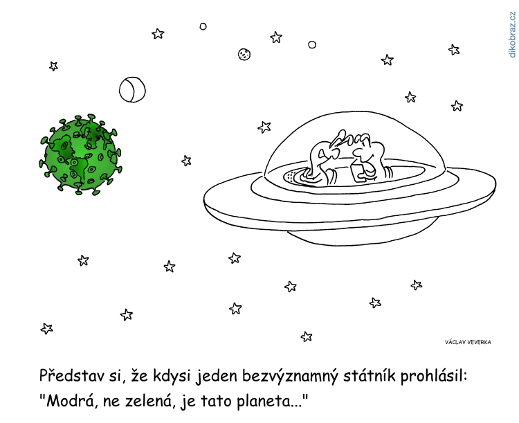 Václav Veverka vtipy č.8124 - Koronavirus