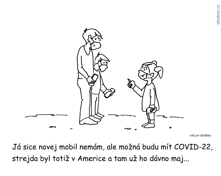 Václav Veverka vtipy č.8302 - Koronavirus