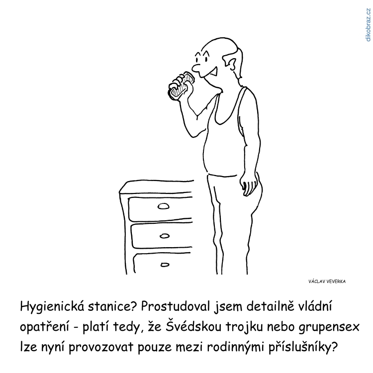 Václav Veverka vtipy č.8307 - Koronavirus