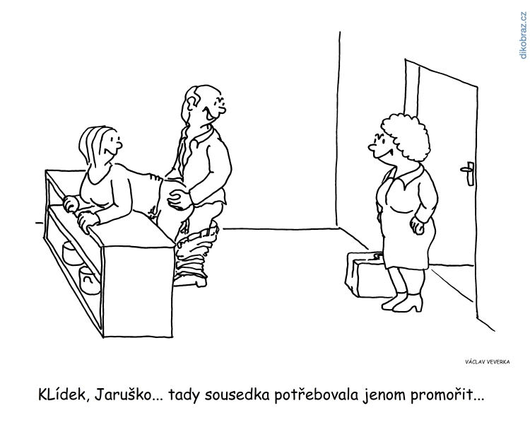 Václav Veverka vtipy č.8391 - Promořování koronavirem