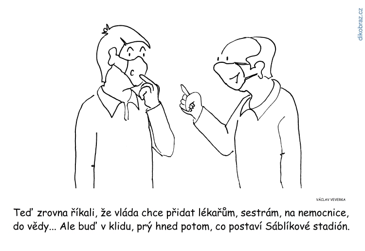 Václav Veverka vtipy č.8437 - Koronavirus