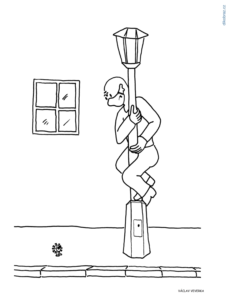 Václav Veverka vtipy č.8607 - Koronavirus