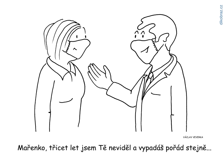 Václav Veverka vtipy č.8660 - Koronavirus