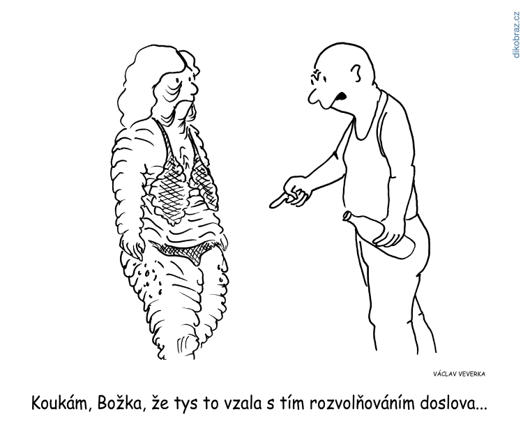 Václav Veverka vtipy č. - Zmírňování karantény