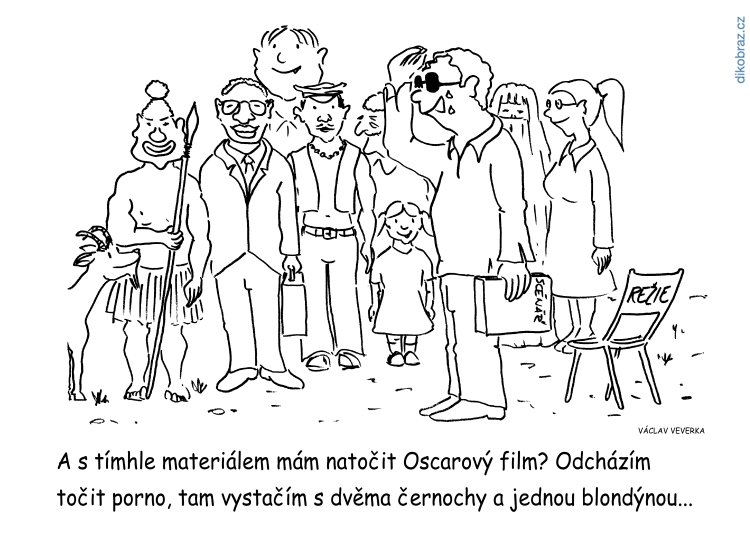 Václav Veverka vtipy č.10977 - Rozruch okolo diskriminace menšin