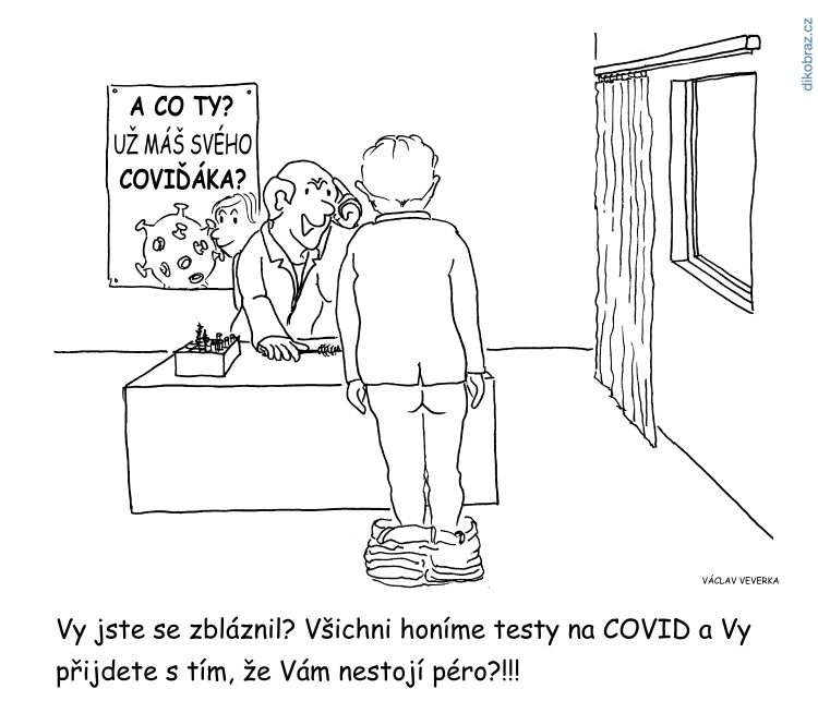 Václav Veverka vtipy č.13372 - Koronavirus