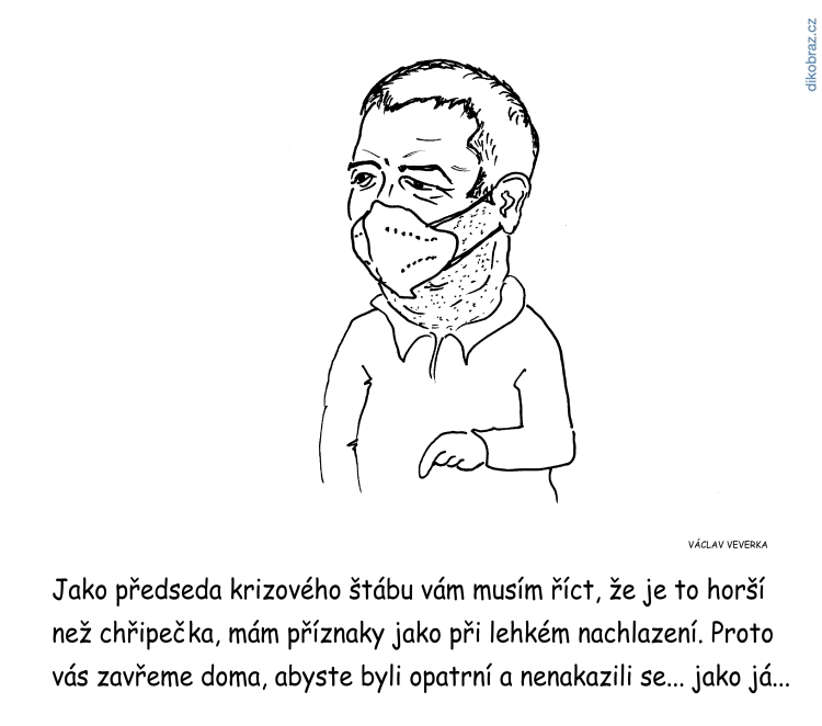 Václav Veverka vtipy č.16991 - Druhá vlna Koronaviru