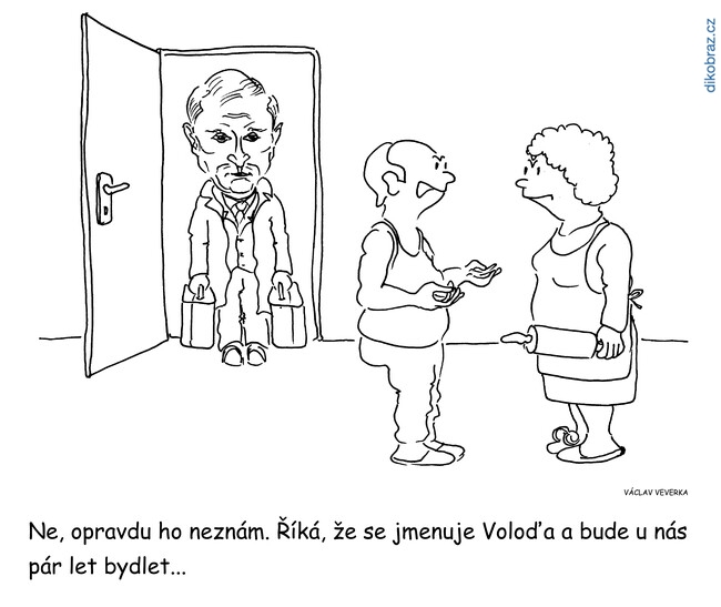 Václav Veverka vtipy č.43569 - Rusko napadlo Ukrajinu