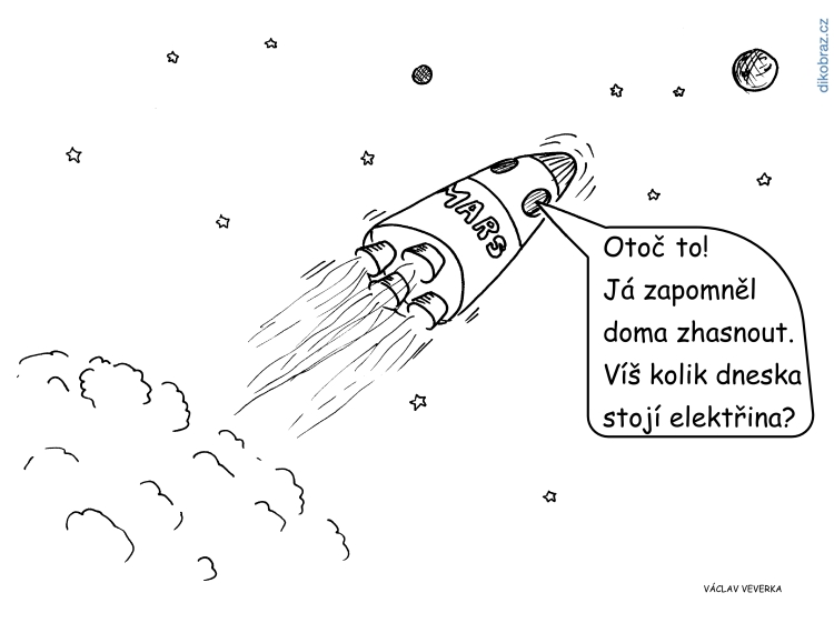 Václav Veverka vtipy č.46717 - Zdražování energií