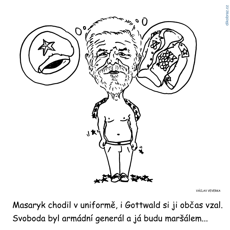 Václav Veverka vtipy č. - Volba prezidenta České republiky 2023