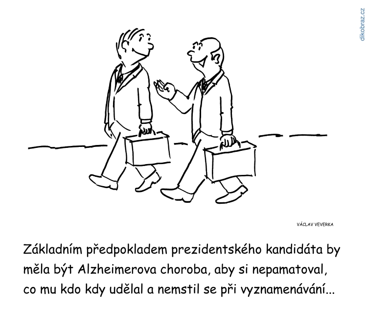 Václav Veverka vtipy č.57895 - Volba prezidenta České republiky 2023
