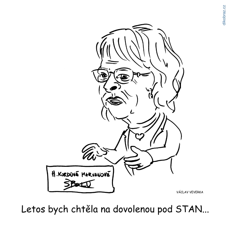 Václav Veverka vtipy č.61624 - Domácí politika 2023