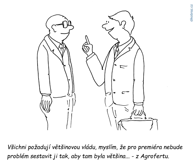 Václav Veverka vtipy č. - Sestavování většinové vlády 2018