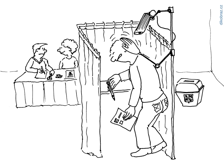 Václav Veverka vtipy č. - Prezidentské volby 2018