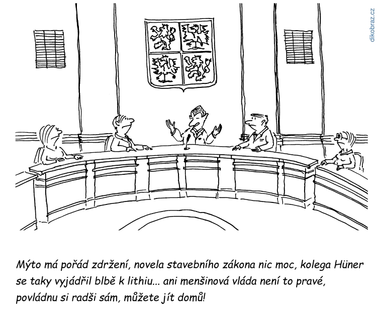 Václav Veverka vtipy č. - Domácí politika 2018