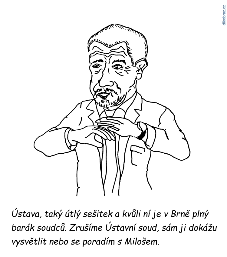 Václav Veverka vtipy č. - Domácí politika 2018