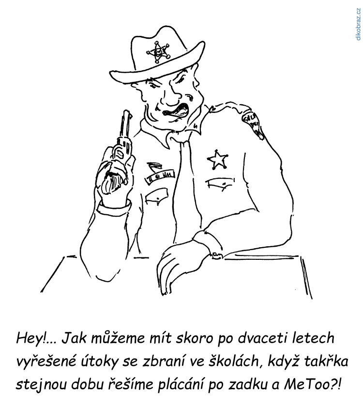 Václav Veverka vtipy č. - Střelba ve škole na Floridě