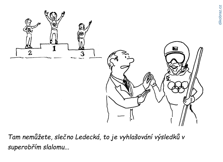 Václav Veverka vtipy č. - Zimní olympijké hry 2018