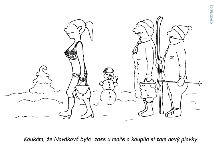 Václav Veverka vtipy č. - Současné ochlazení 2018