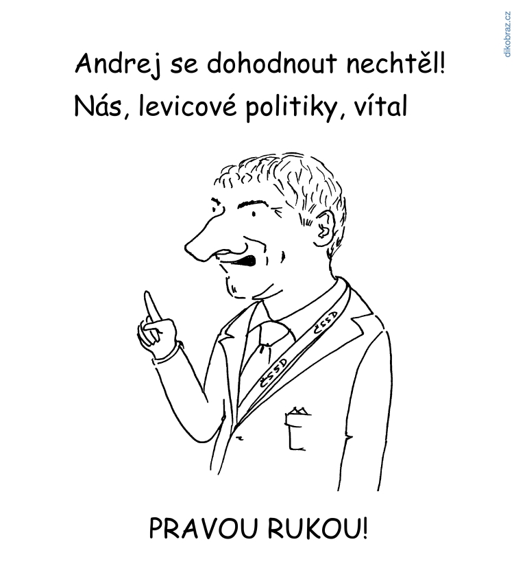 Václav Veverka vtipy č.6145 - Domácí politika 2018