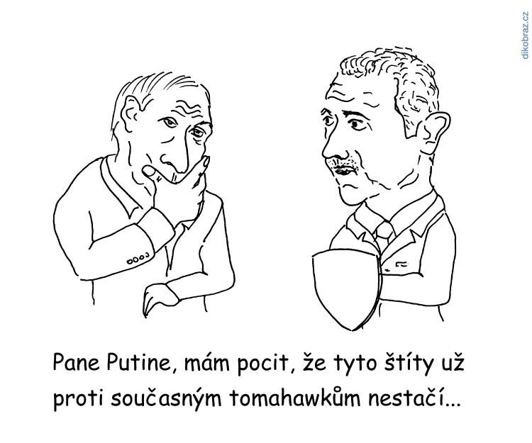 Václav Veverka vtipy č. - Útok na Sýrii