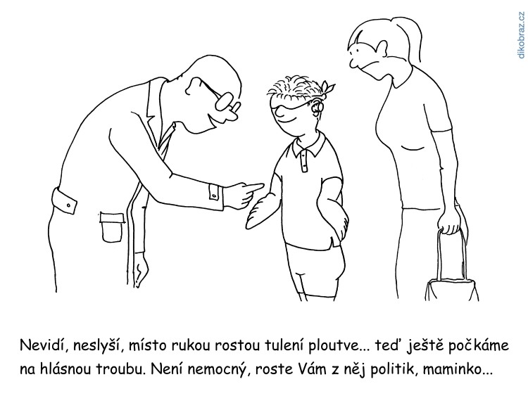 Václav Veverka vtipy č. - Domácí politika 2018