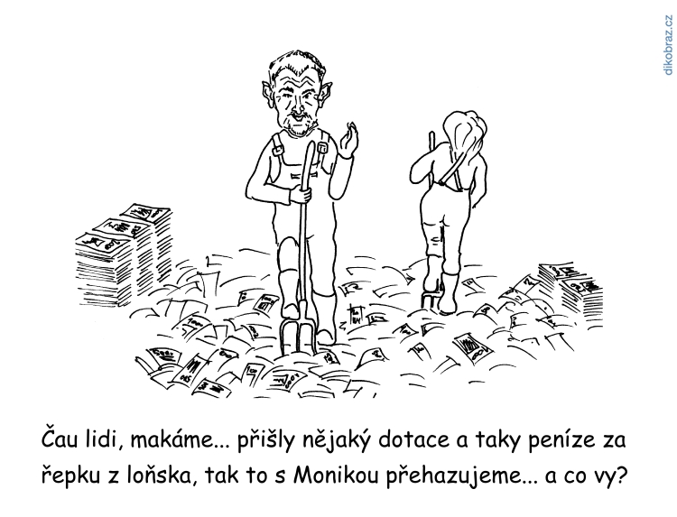 Václav Veverka vtipy č. - Domácí politika 2018