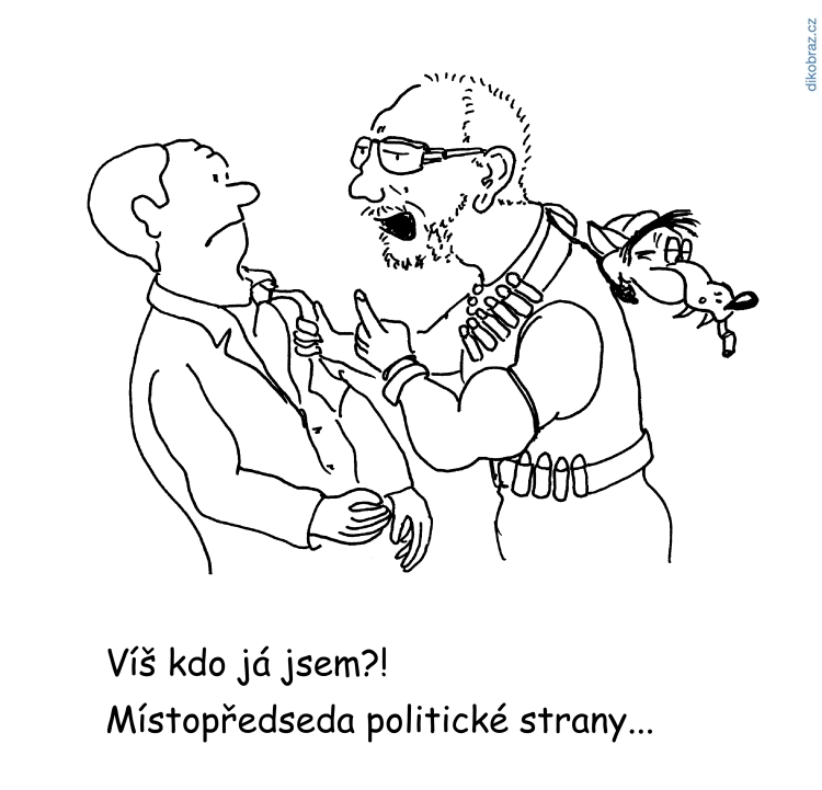 Václav Veverka vtipy č. - Domácí politika 2018