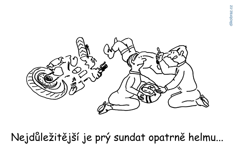 Václav Veverka vtipy č. - Motorkářská sezóna 2018