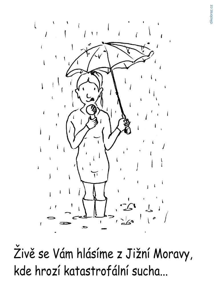 Václav Veverka vtipy č. - Počasí v ČR