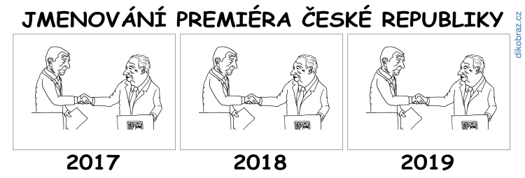 Václav Veverka vtipy č. - Domácí politika 2018