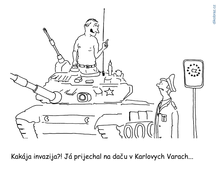 Václav Veverka vtipy č. - zahraniční politika 2018
