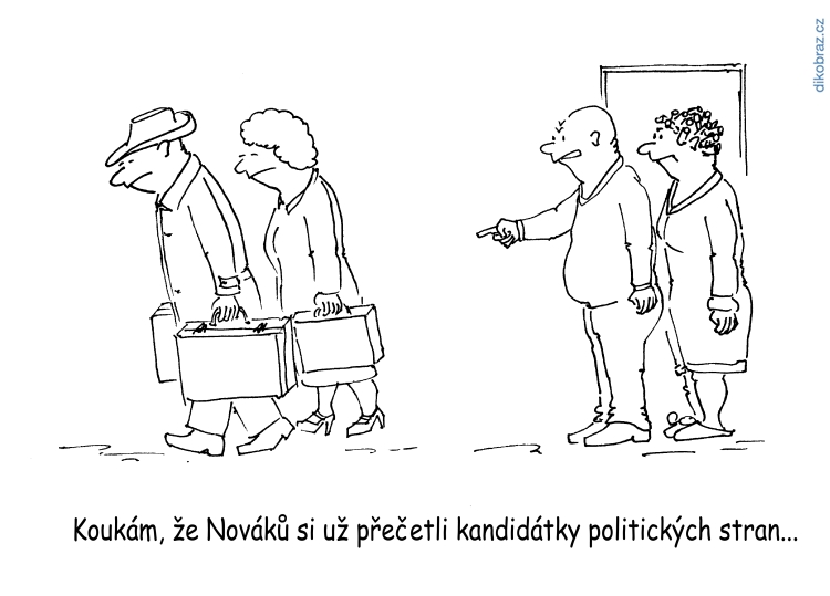Václav Veverka vtipy č. - Domácí politika 2018