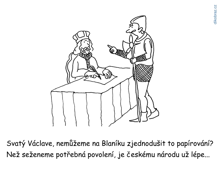 Václav Veverka vtipy č. - Domácí politika 2018
