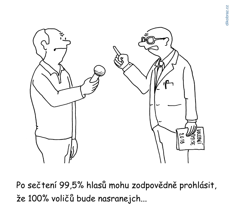 Václav Veverka vtipy č. - komunální volby 2018