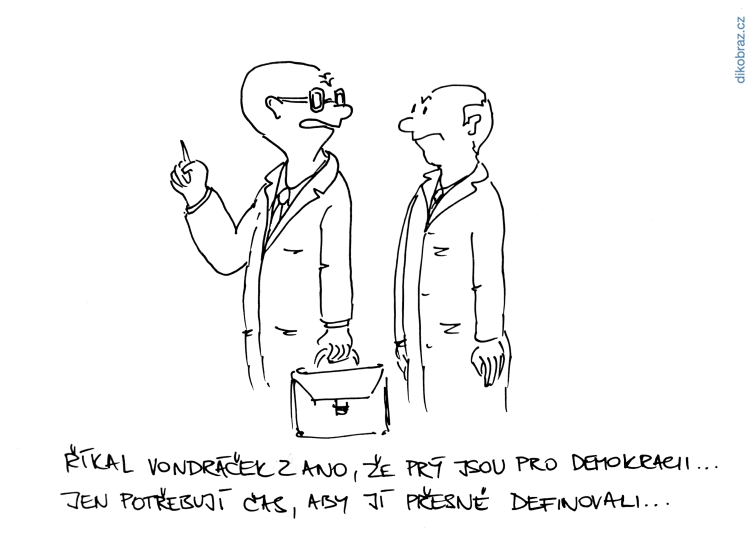 Václav Veverka vtipy č. - Domácí politika 2018