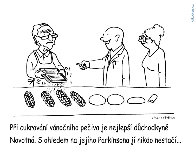 Václav Veverka vtipy č. - Vánoce 2018