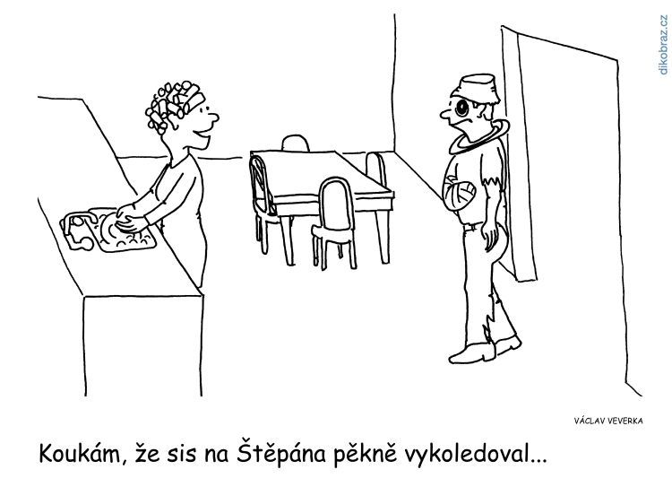 Václav Veverka vtipy č. - Vánoce 2018